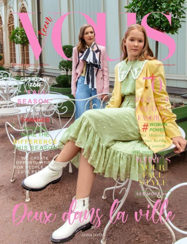 VOUS Magazine · The September Teen Edition · Vol.2 · 2021 cover