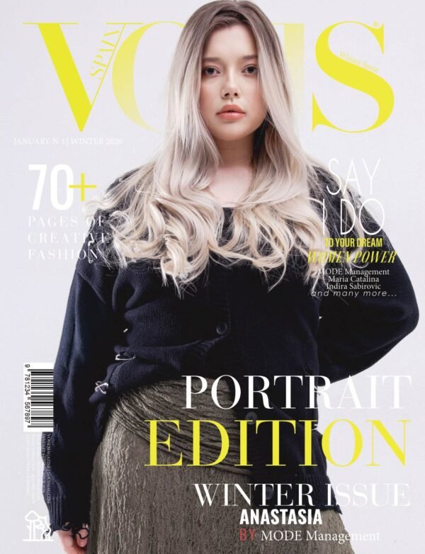 VOUS Magazine · The January Portrait Edition · Vol.1 · 2026 cover