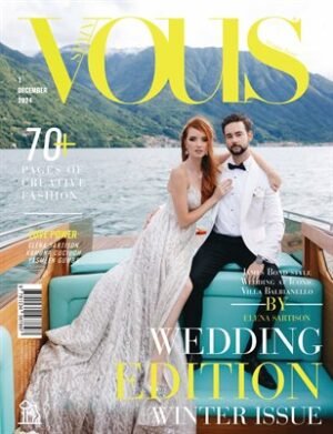 VOUS Magazine | The December Wedding Edition | Vol.1 | 2024 cover