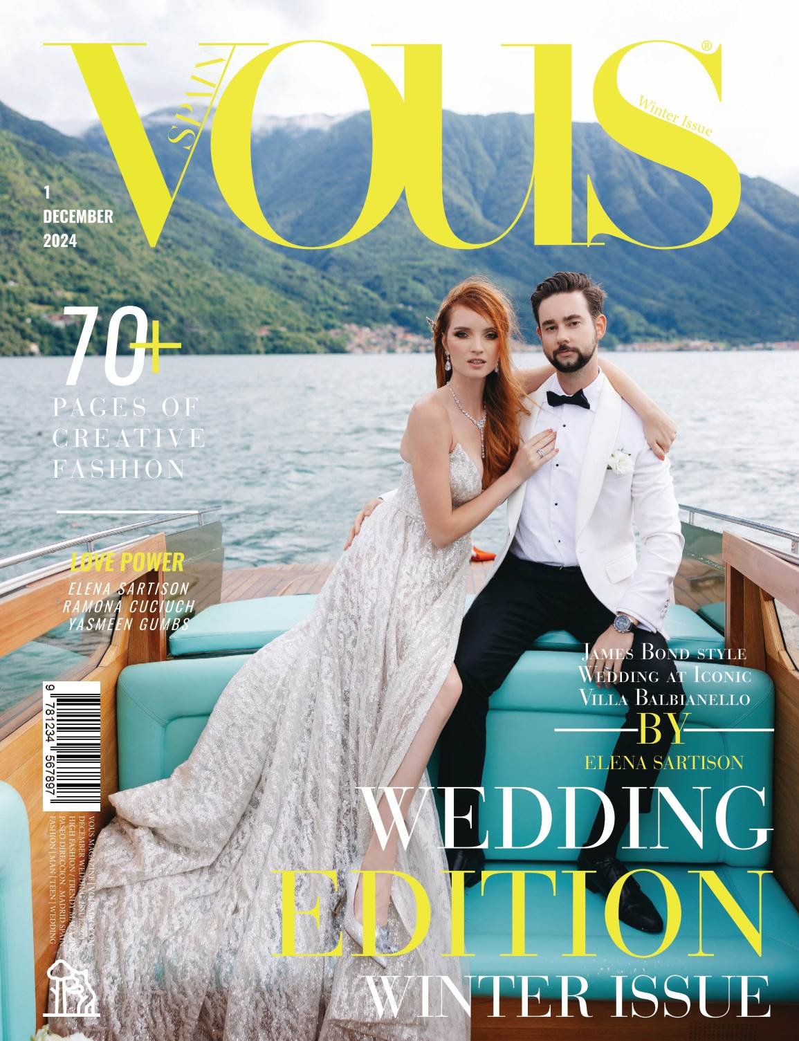 VOUS Magazine — The December Wedding Edition Vol. 1 2024 cover