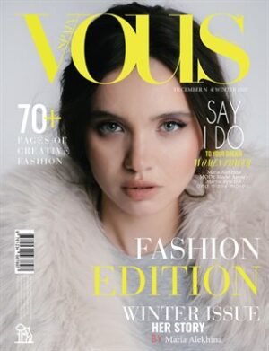 VOUS Magazine | The December Fashion Edition | Vol.4 | 2025 cover