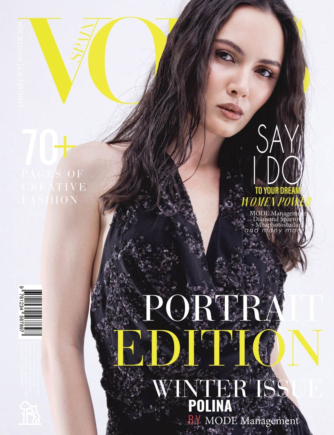 VOUS Magazine · The January Portrait Edition · Vol.3 · 2026