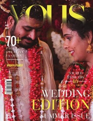 VOUS Magazine | The July Wedding Edition | Vol.3 | 2025 cover