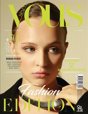 VOUS Magazine | The September Fashion & Beauty Edition | Vol.25 | 2023 cover