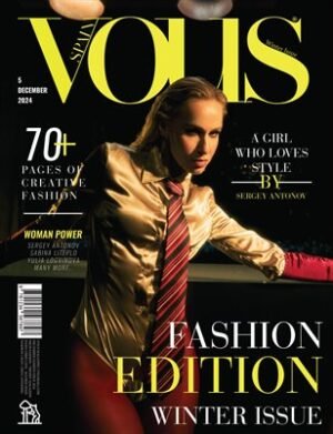 VOUS Magazine | The December Fashion & Beauty Edition | Vol.6 | 2024 cover