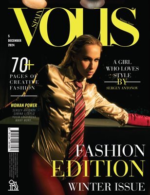 VOUS Magazine | The December Fashion & Beauty Edition | Vol.6 | 2024 cover