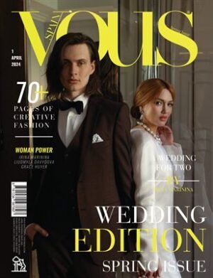VOUS Magazine | The April Wedding Edition | Vol.1 | 2024 cover