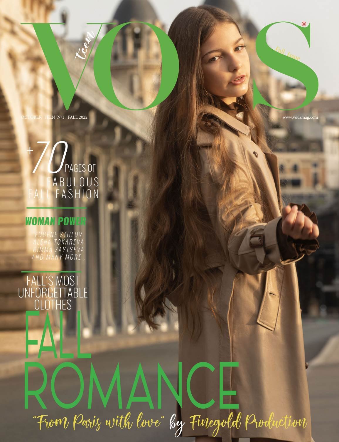 VOUS Magazine · The October Teen Edition · Vol.1 · 2022