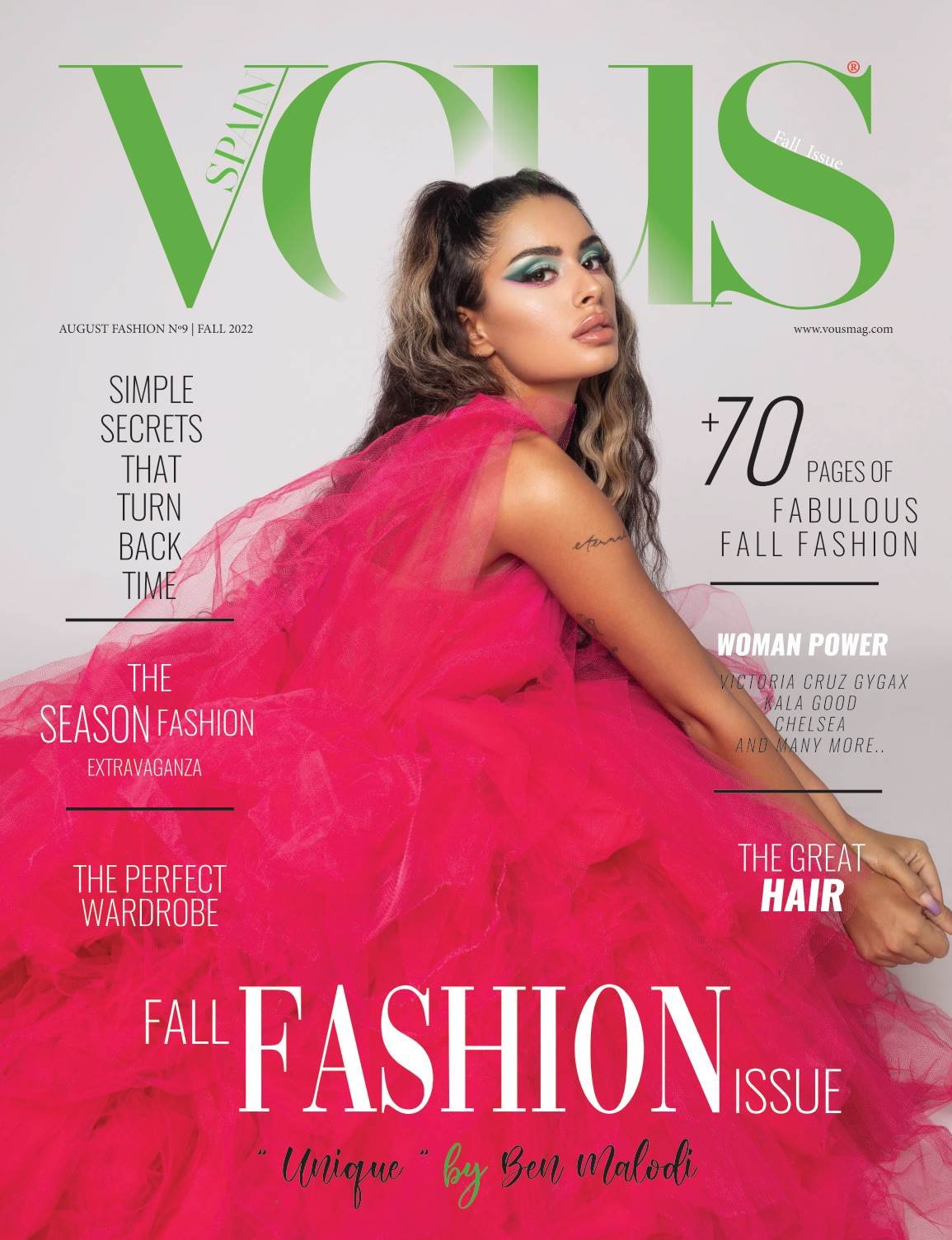 VOUS Magazine · The September Fashion & Beauty Edition · Vol.9 · 2022