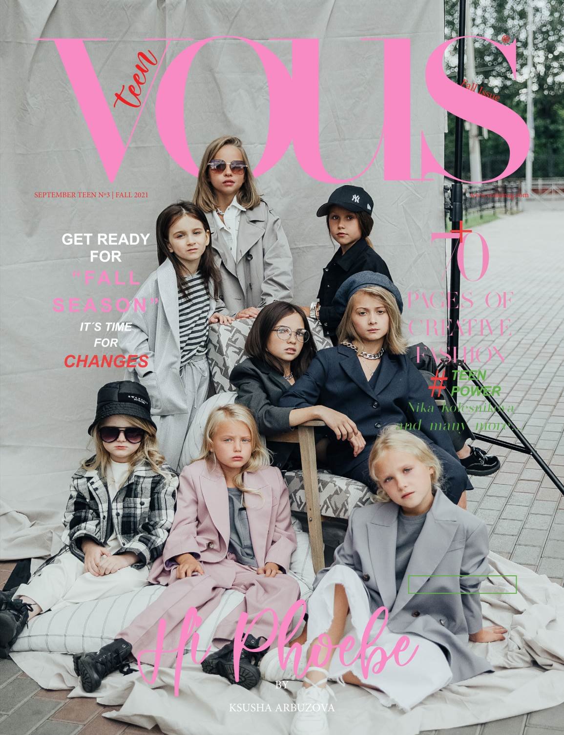 VOUS Magazine · The September Teen Edition · Vol.3 · 2021