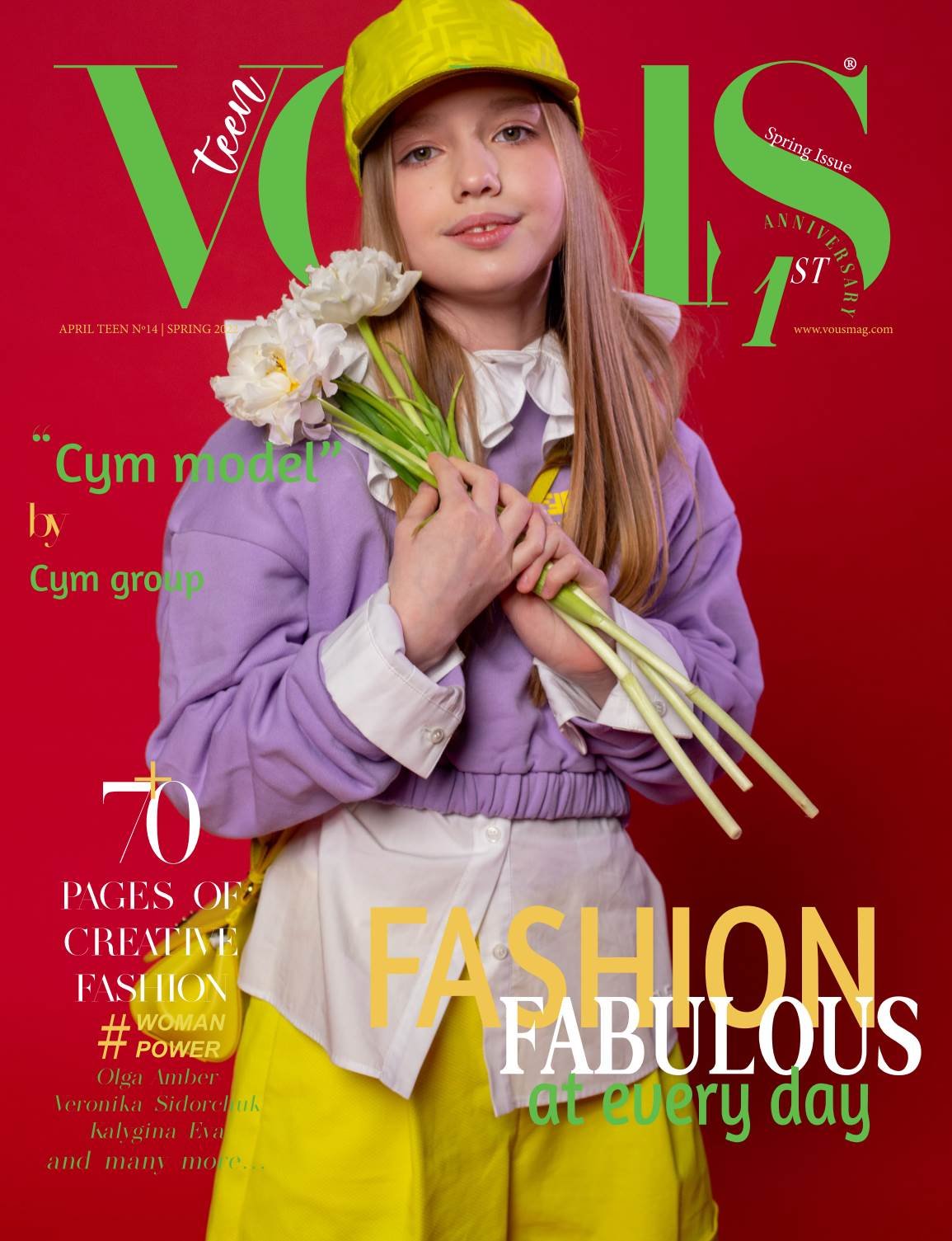 VOUS Magazine · The April Teen Edition · Vol.14 · 2022