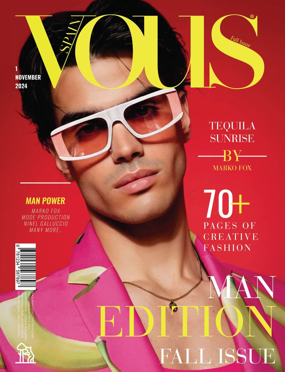 VOUS Magazine · The November Fine Men Edition · Vol.1 · 2024