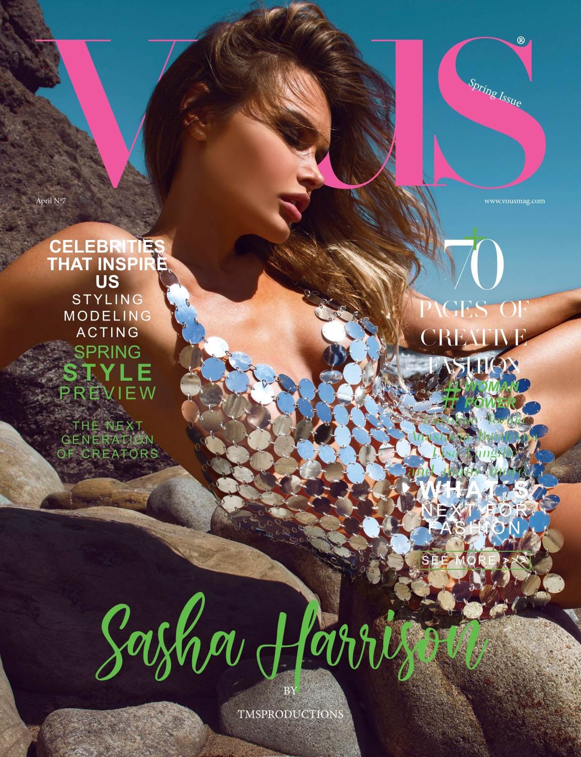 VOUS Magazine · The April Fashion & Beauty Edition · Vol.7 · 2021