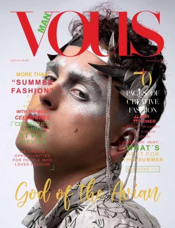 VOUS Magazine · The Man Edition · Vol.5 · July 2021 cover