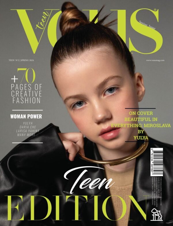 Beautiful in everything: Miroslava — VOUS Magazine · The March Teen Edition · Vol.2 · 2024