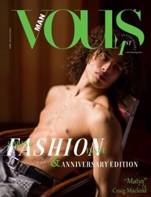 VOUS Magazine | The Man Edition | Vol.5 | April 2022 cover