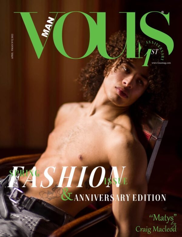 VOUS Magazine · The Man Edition · Vol.5 · April 2022 cover