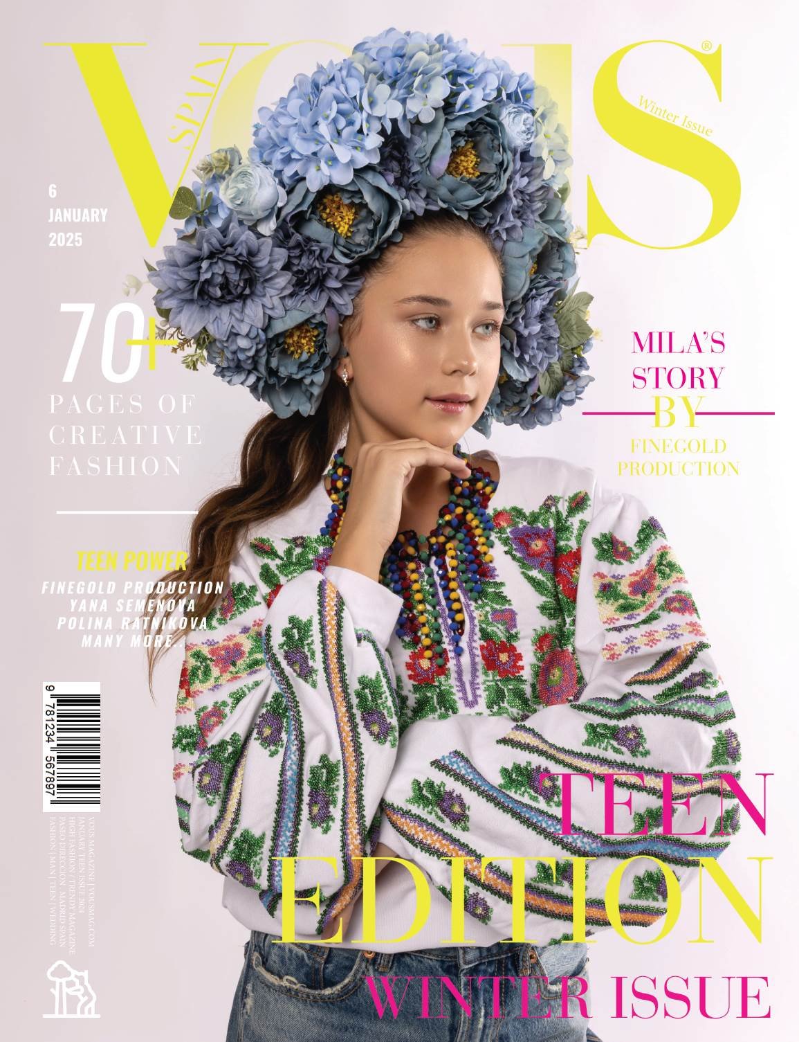 VOUS Magazine · The January Teen Edition · Vol.6 · 2025