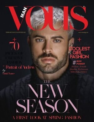 VOUS Magazine | The Man Edition | Vol.4 | February 2022 cover