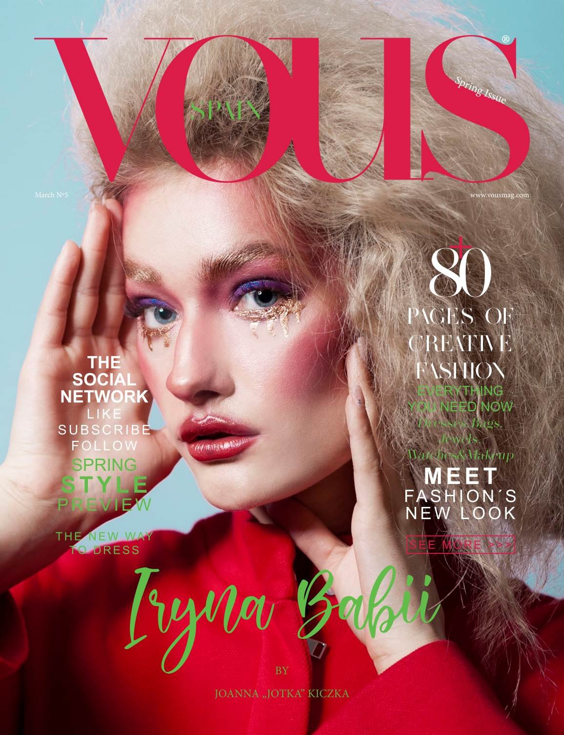 VOUS Magazine · The March Fashion & Beauty Edition · Vol.6 · 2021