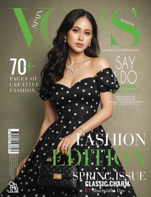 VOUS Magazine · The March Fashion Edition · Vol.3 · 2026 cover