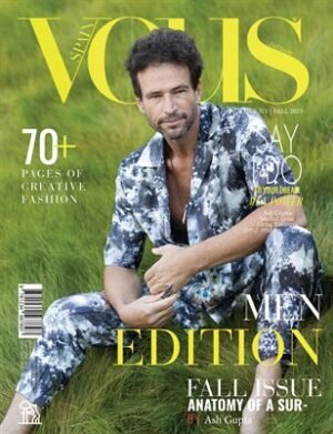 VOUS Magazine | The October Men Edition | Vol.1 | 2025 cover