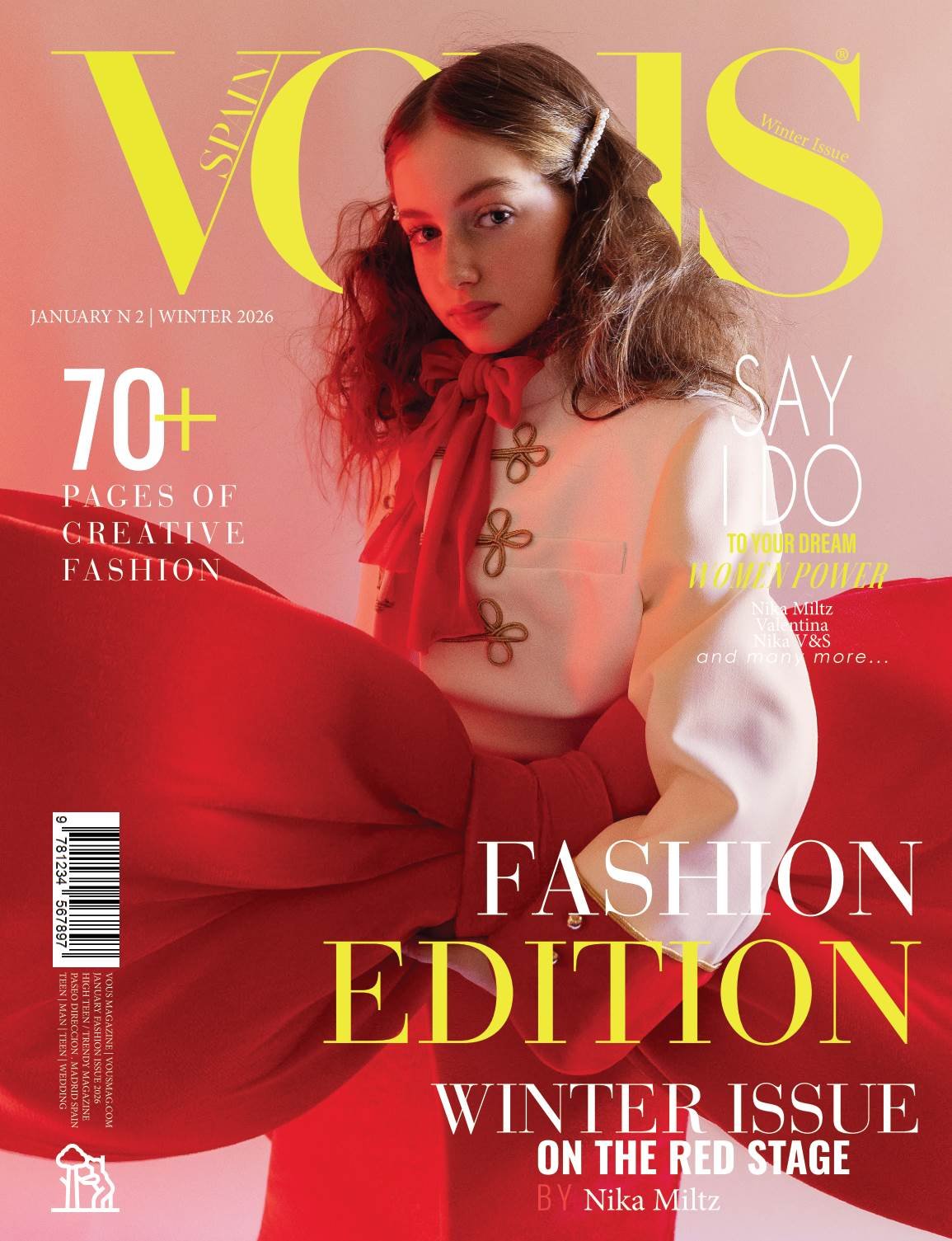 VOUS Magazine · The January Teen Edition · Vol.2 · 2026