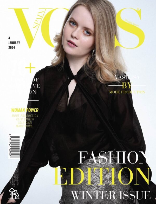 Vasilisa — VOUS Magazine · The January Fashion & Beauty Edition · Vol.4 · 2025
