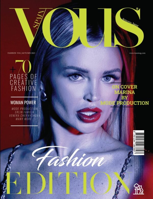 Marina — VOUS Magazine · The November Fashion & Beauty Edition · Vol.8 · 2023