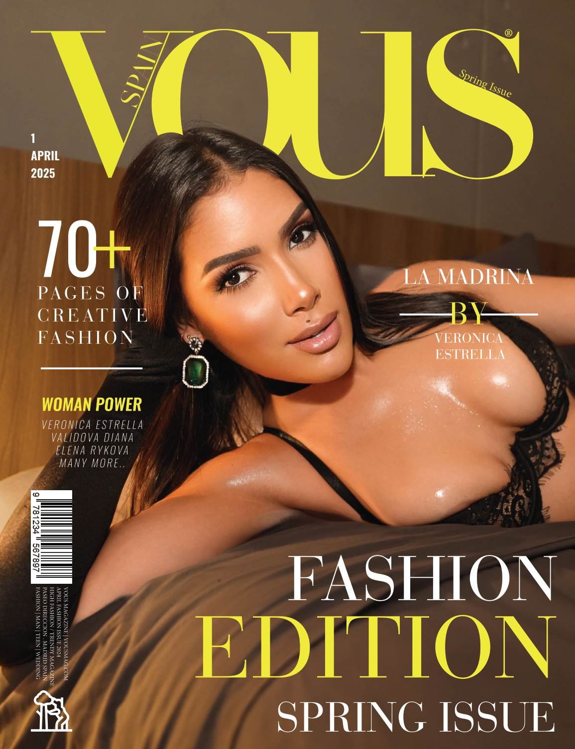 VOUS Magazine · The April Fashion & Beauty Edition · Vol.1 · 2025