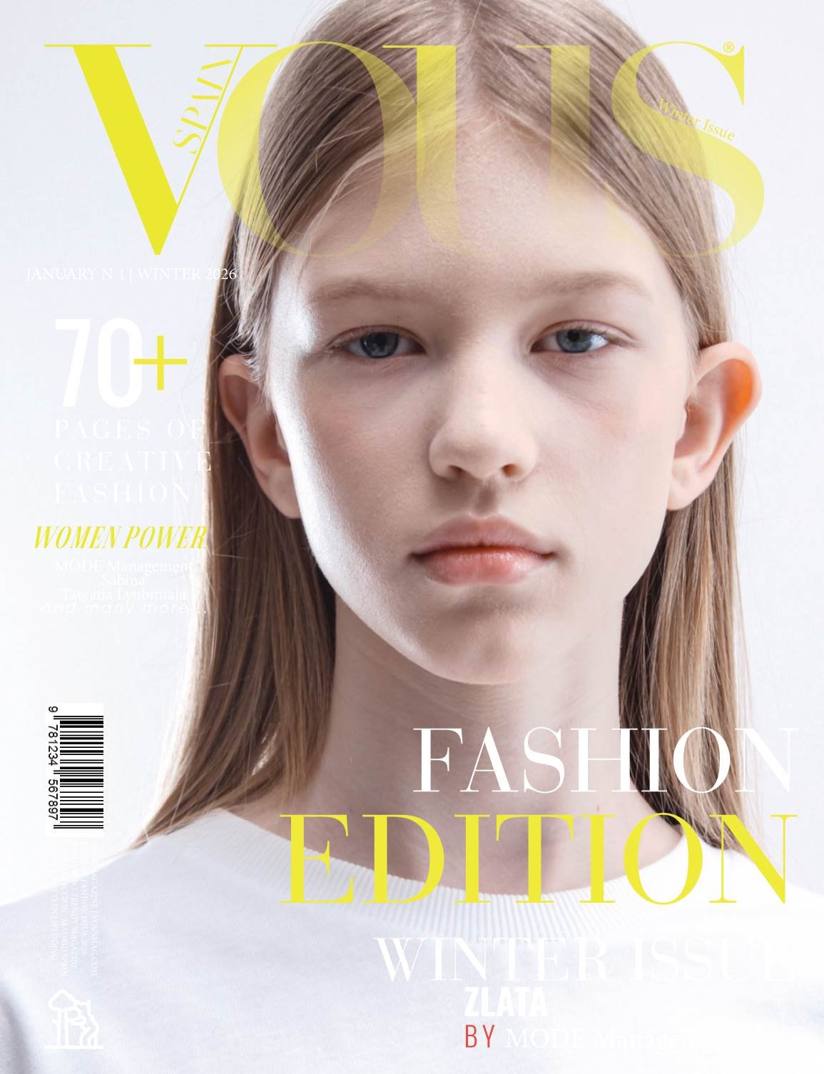 VOUS Magazine · The January Teen Edition · Vol.1 · 2026