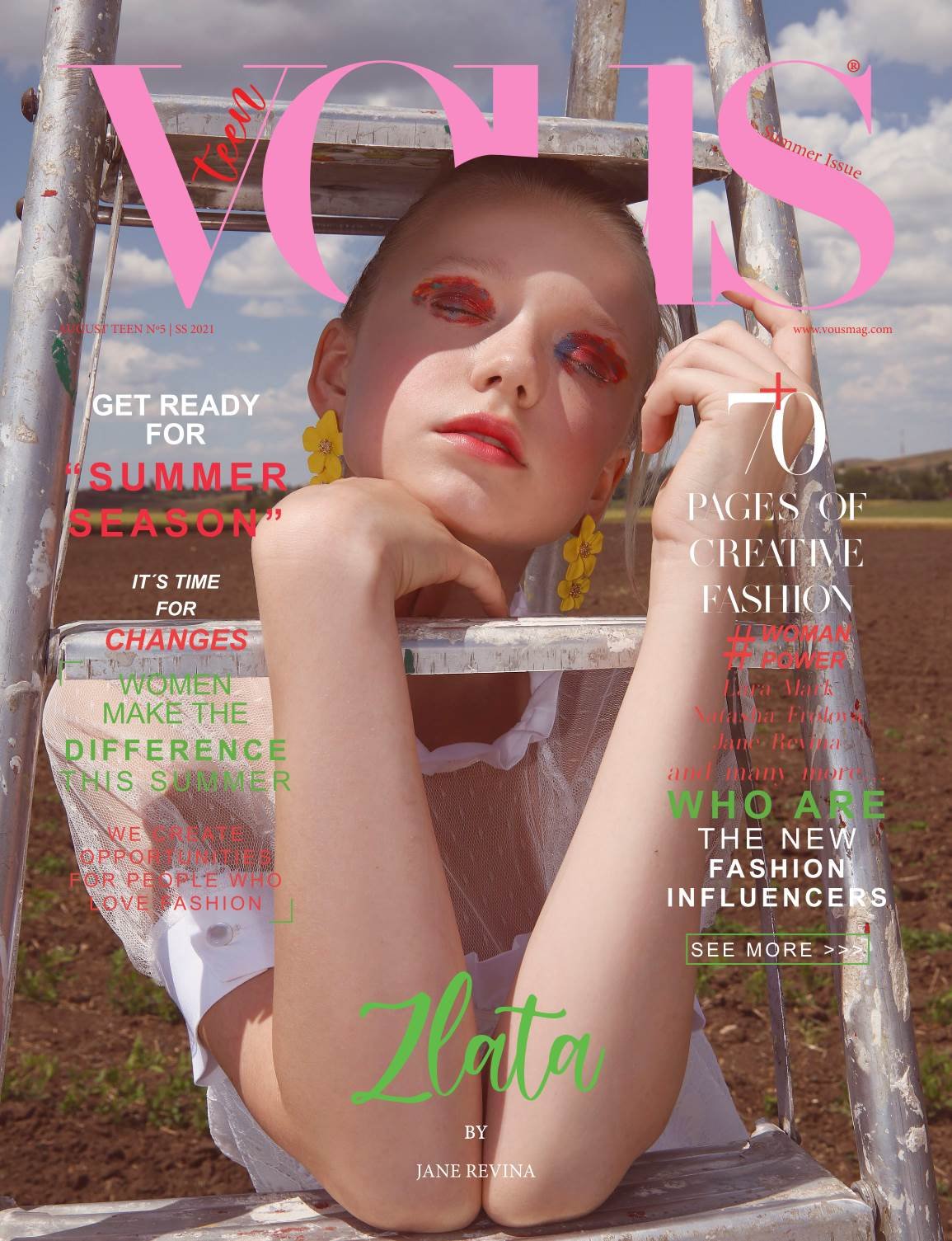 VOUS Magazine · The August Teen Edition · Vol.5 · 2021