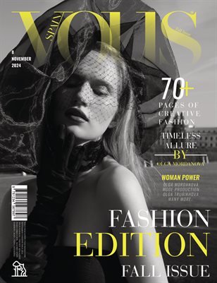 VOUS Magazine | The November Fashion & Beauty Edition | Vol.8 | 2024 cover