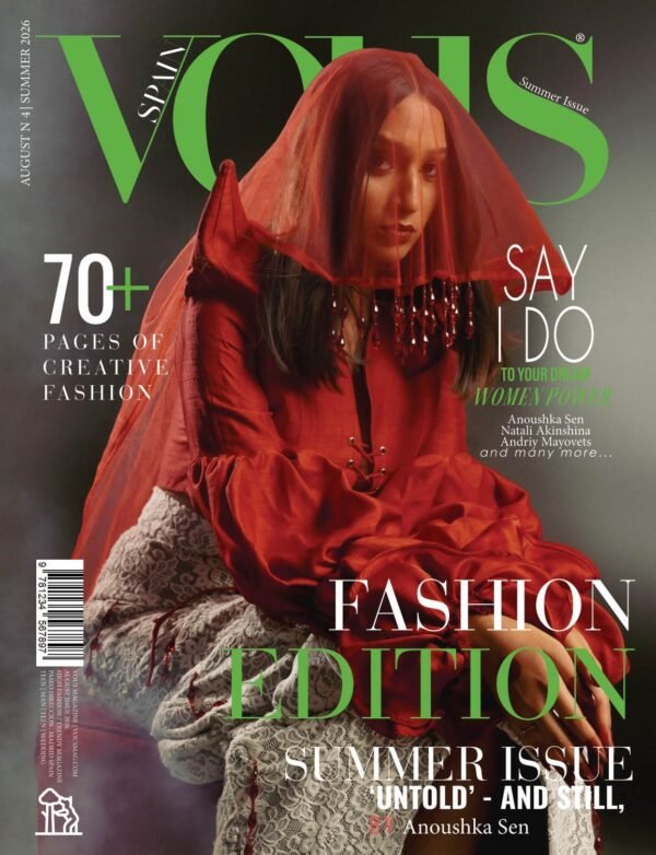 VOUS Magazine · The August Fashion Edition · Vol.4 · 2026 cover