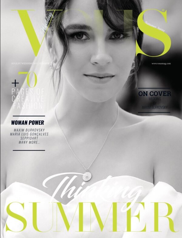 VOUS Magazine · The August Wedding Edition · Vol.1 · 2023 cover