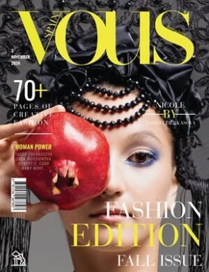 VOUS Magazine | The November Fashion & Beauty Edition | Vol.3 | 2024 cover