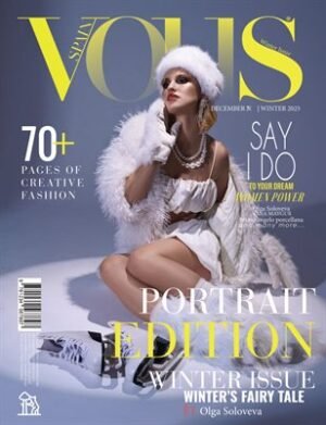 VOUS Magazine | The December Portrait Edition | Vol.7 | 2025 cover
