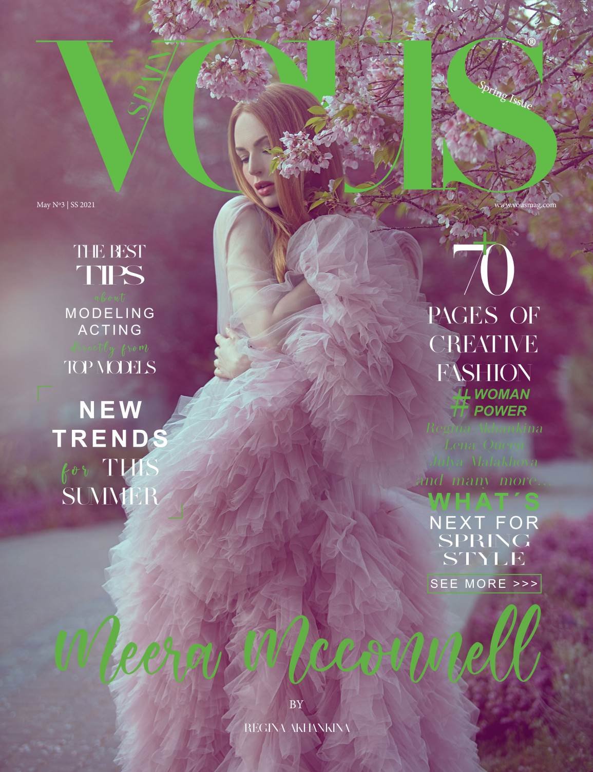 VOUS Magazine · The May Fashion & Beauty Edition · Vol.3 · 2021