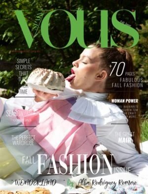 VOUS Magazine | The September Fashion & Beauty Edition | Vol.12 | 2022 cover