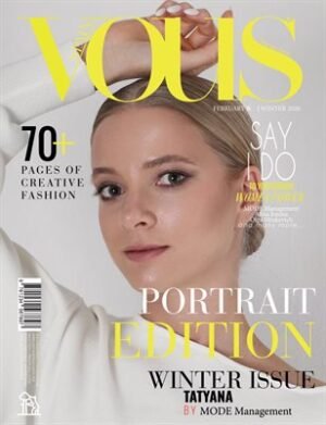 VOUS Magazine | The February Portrait Edition | Vol.5 | 2026 cover