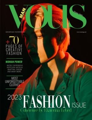 VOUS Magazine | The January Man Edition | Vol.3 | 2023 cover