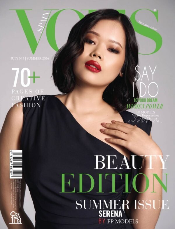 VOUS Magazine · The July Beauty Edition · Vol.3 · 2026 cover