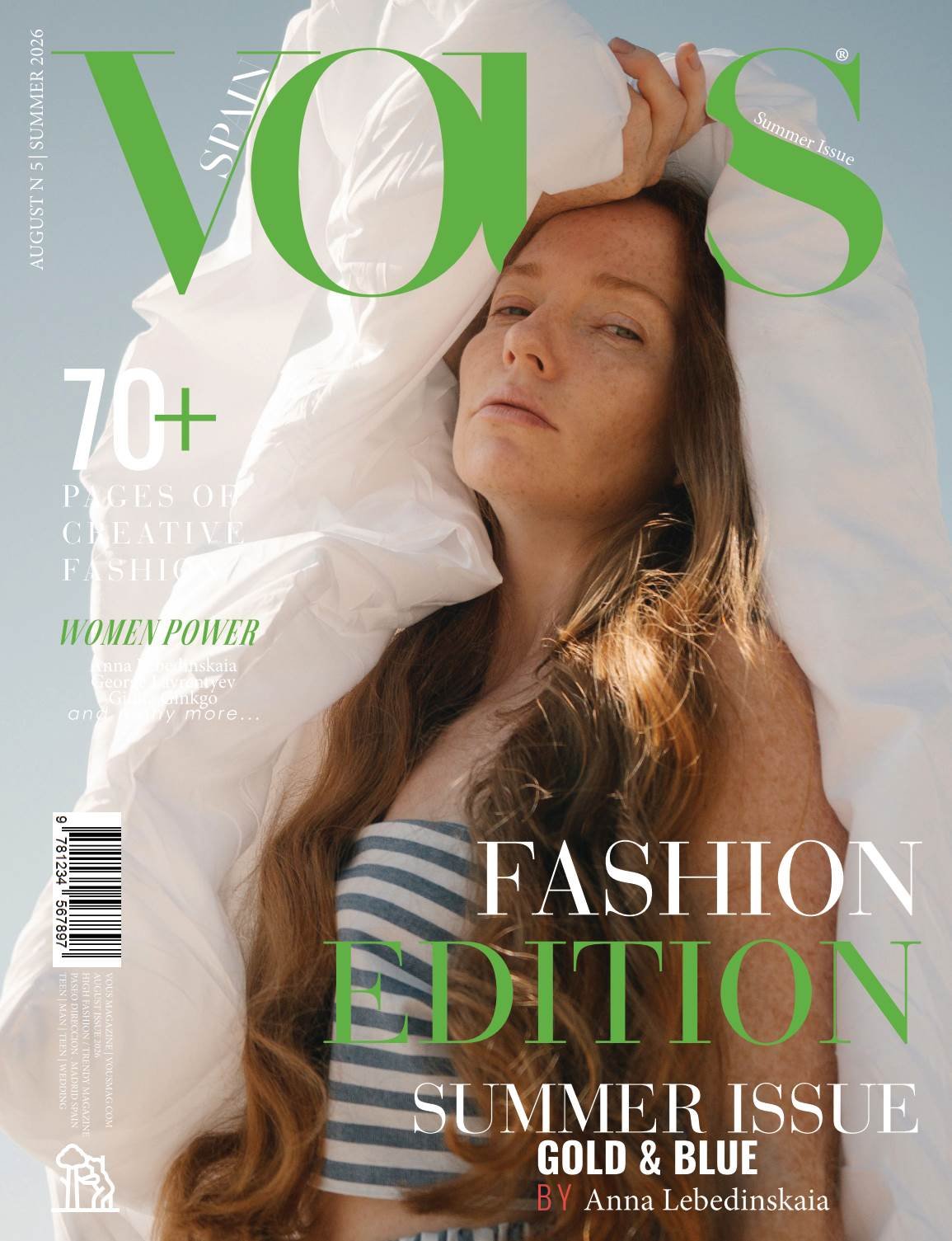 VOUS Magazine · The August Fashion Edition · Vol.5 · 2026