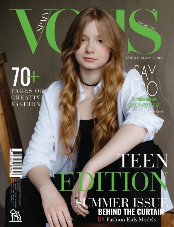 VOUS Magazine · The June Teen Edition · Vol.1 · 2026 cover
