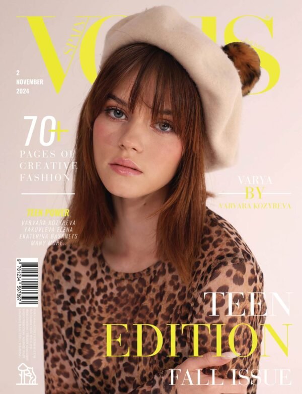 Varya — VOUS Magazine · The November Teen Edition · Vol.2 · 2024