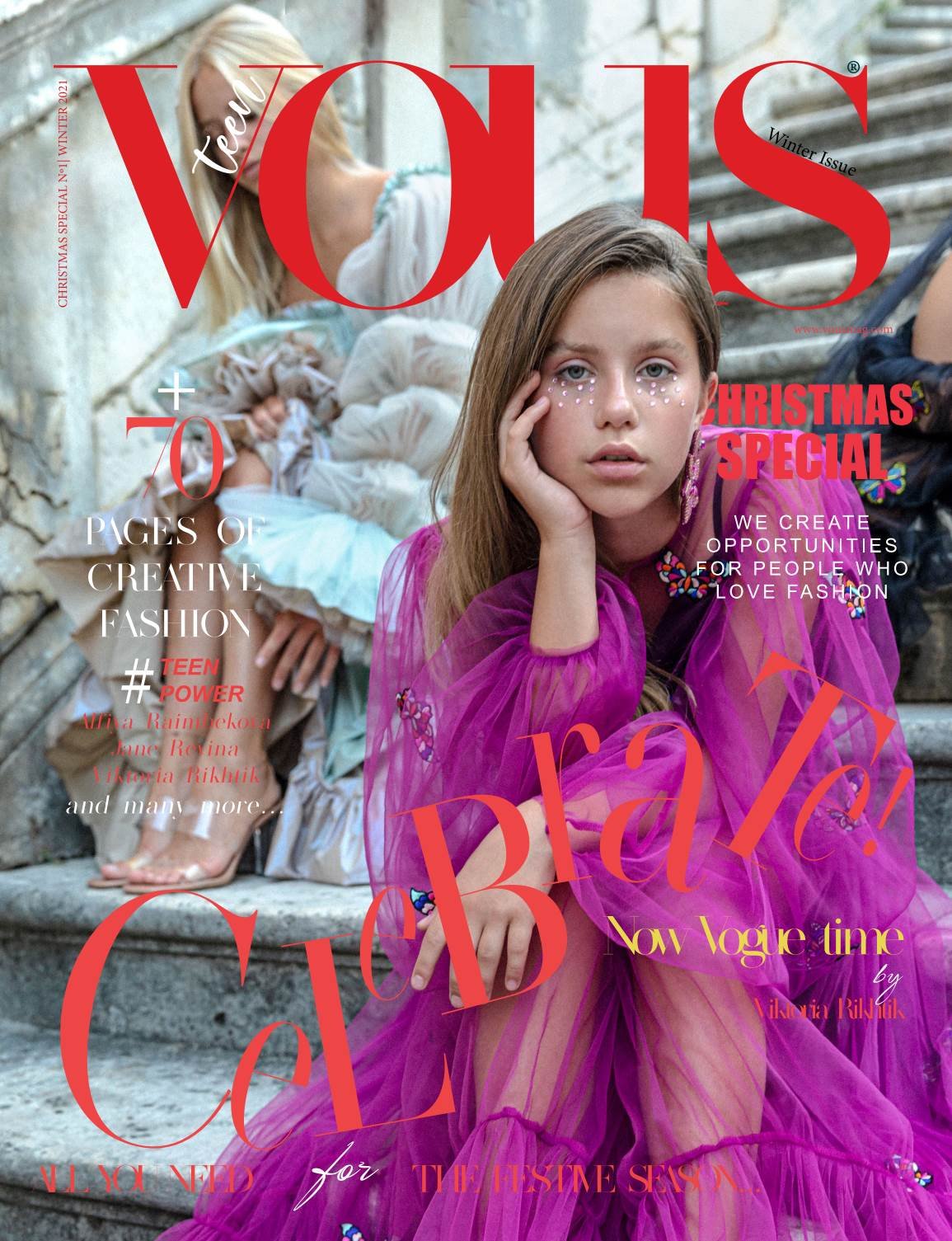 VOUS Magazine · The Teen Edition · CHRISTMAS SPECIAL · Vol.1 · 2021