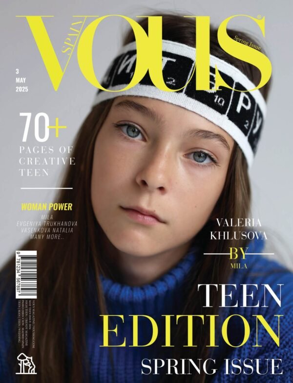 VOUS Magazine · The May Teen Edition · Vol.3 · 2025 cover