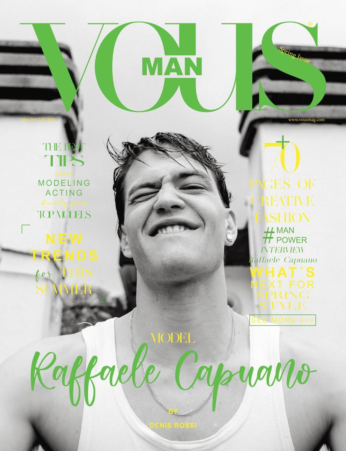 VOUS Magazine · The Man Edition · Vol.1 · May 2021