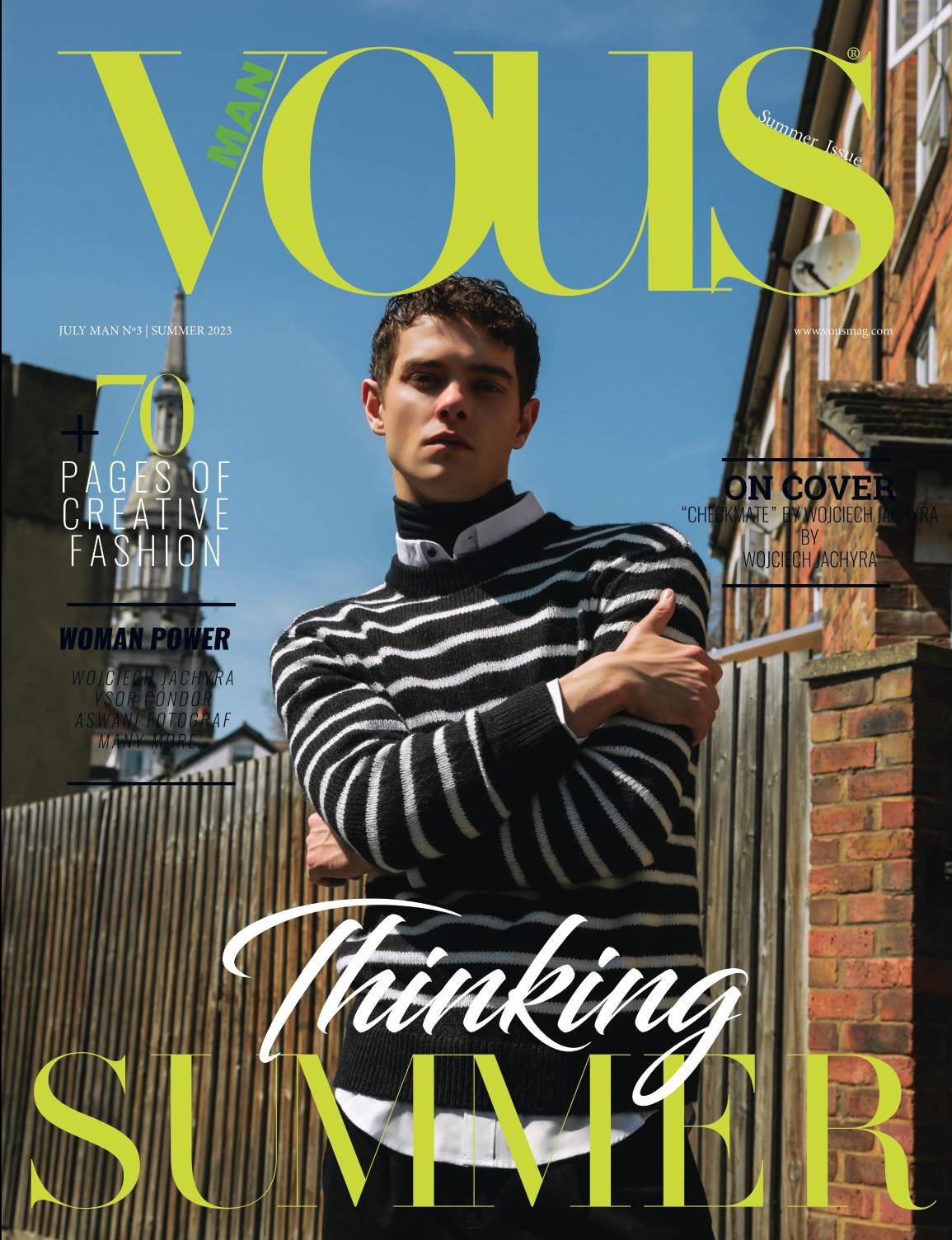 VOUS Magazine — The July Man Edition Vol. 3 2023 cover
