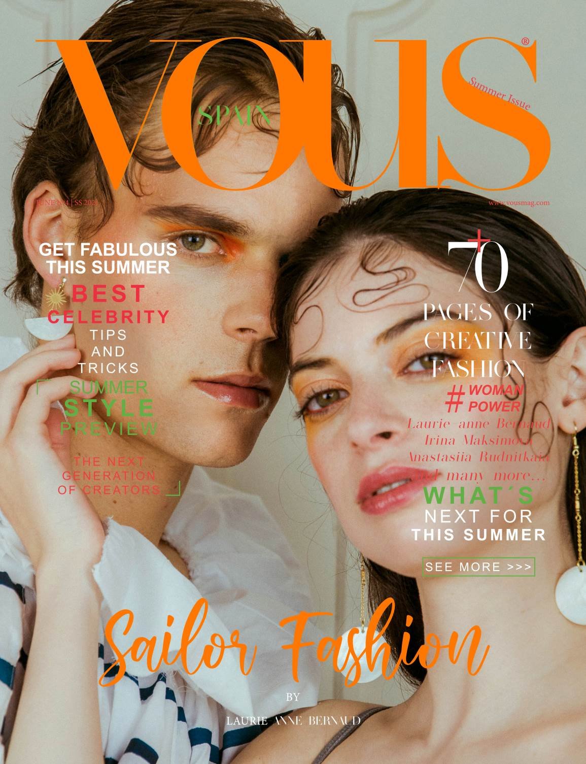 VOUS Magazine · The June Fashion & Beauty Edition · Vol.4 · 2021